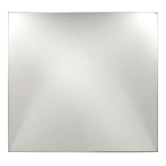 12 Plain Square Mirror By Artminds, How Much Does Plain Mirror Glass Cost